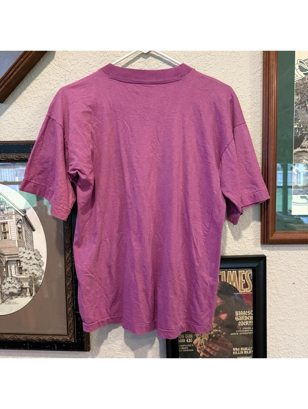 Vintage 80s RARE Leaning Tower of Pisa Italy Art Sketch Travel Shirt Size Medium - Picture 5 of 6